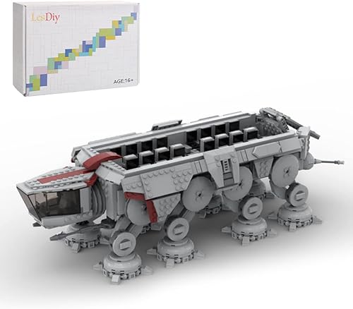 AnDesign Kit de construcción militar de ocho patas, 1753 piezas, bloques de construcción ww2, juego de juguetes compatibles con Lego Space War para