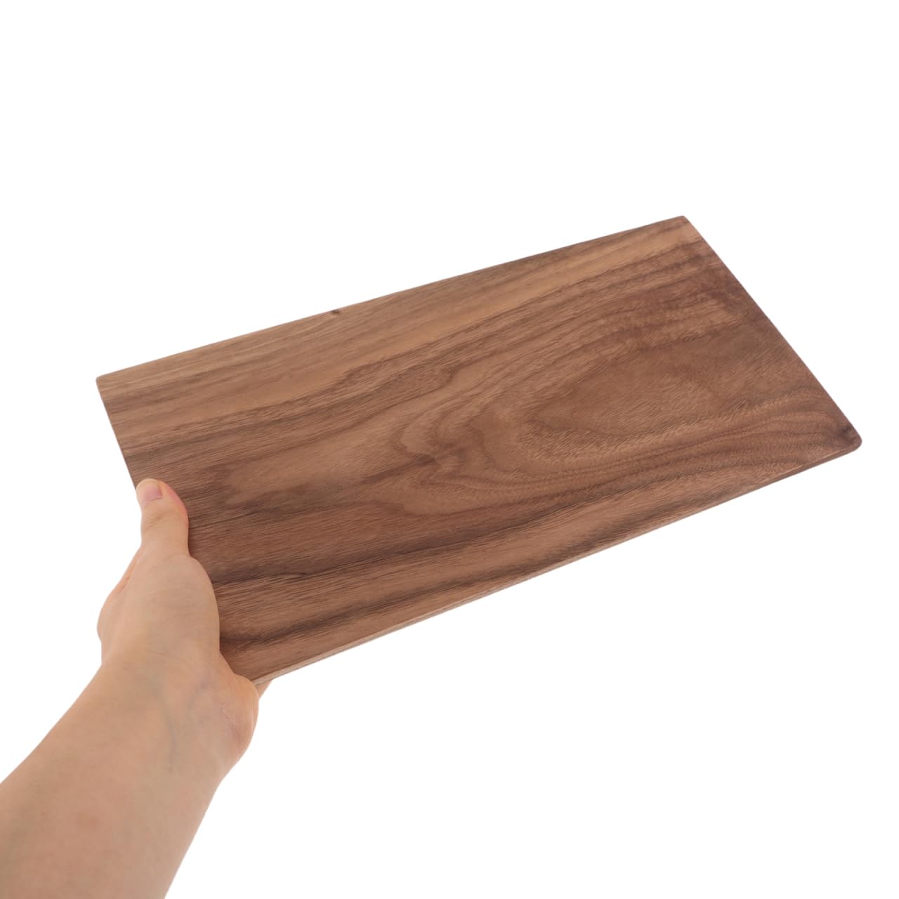 SHINEOFI Blocco di legno di noce spesso per artigianato, tavola di legno duro non finita con venature naturali per principianti progetti fai da te e intaglio artistico del legno