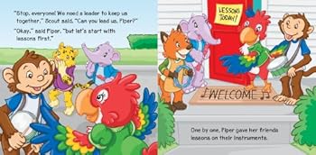 Paperback Piper and the Parade Book