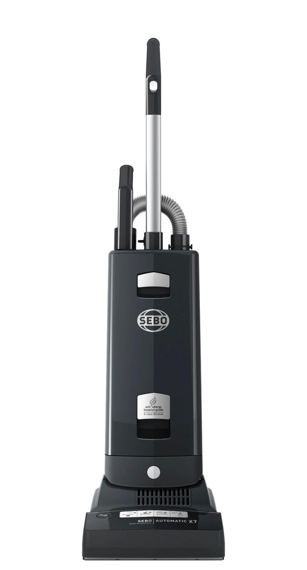 SEBO Automatic X7 odkurzacz szczotkowy, tworzywo sztuczne, szary, 117 x 31 x 31,00 cm