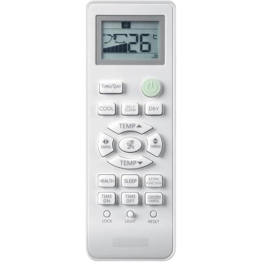LUCRE 5 Years Warranty Compatible for HAIER AC Remote Cool