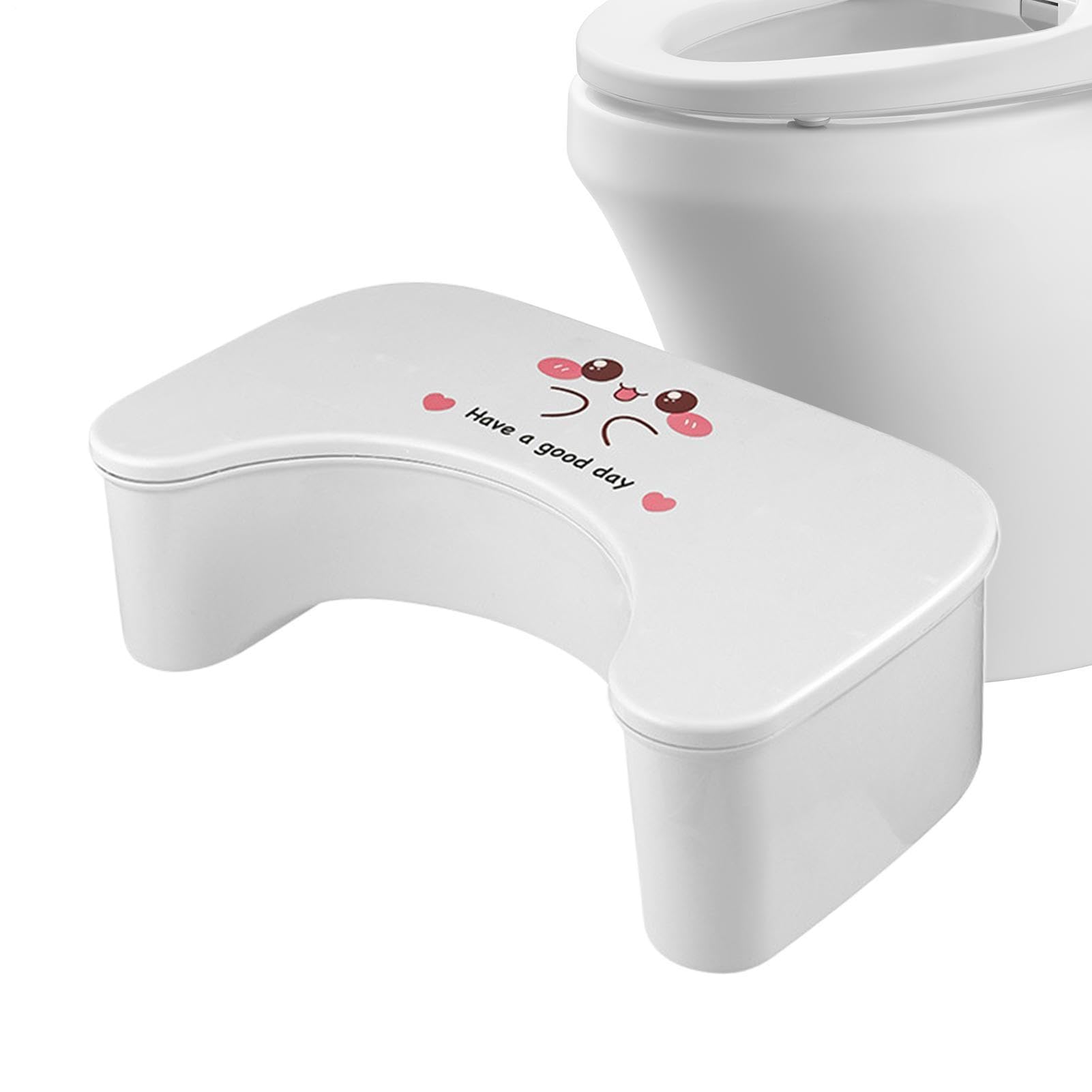 Reposapiés de baño para adultos y mayores que alivia el estreñimiento