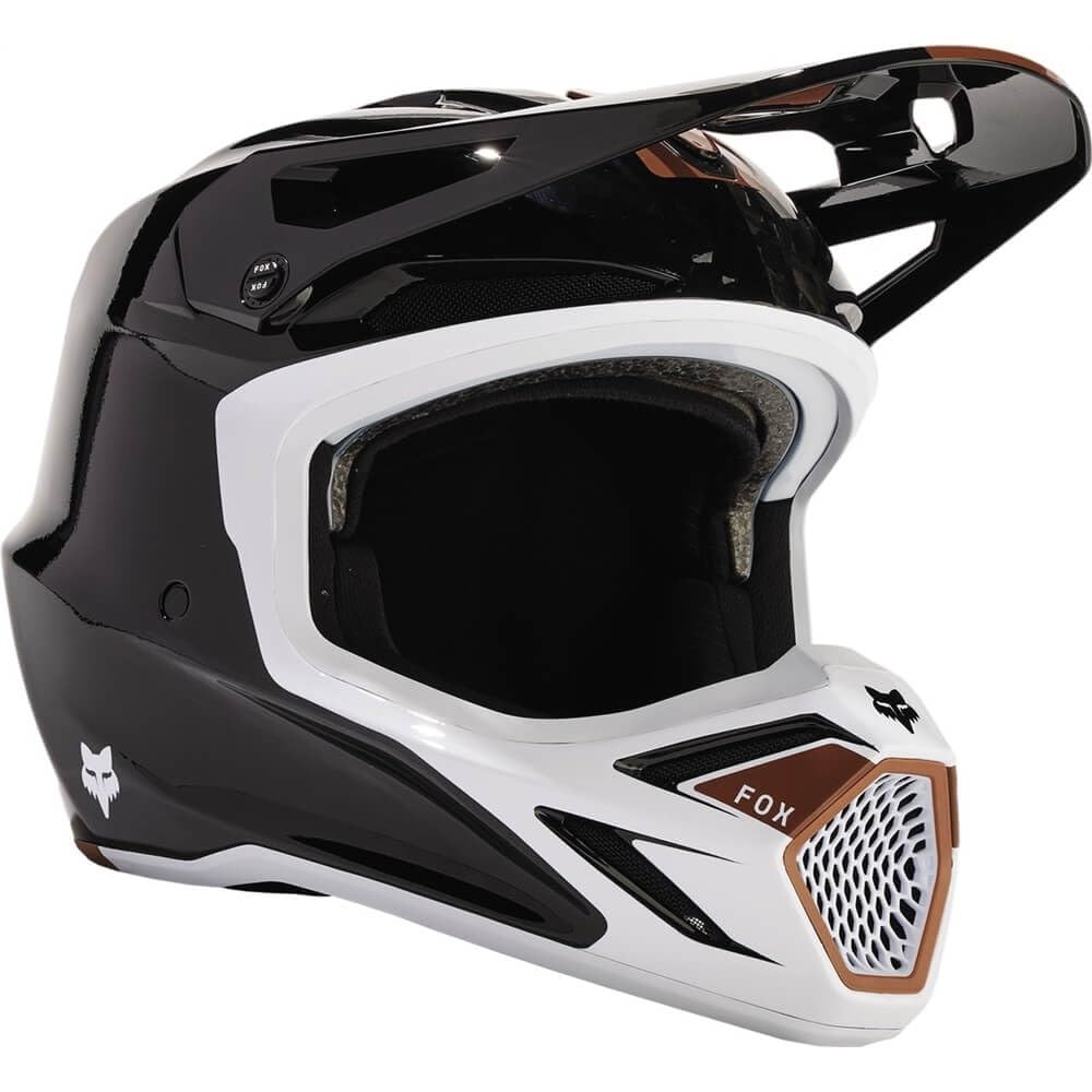 Fox V3 RS HELMET OPTICAL BLACK M