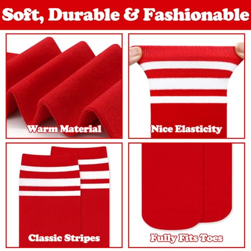 Image of Sarfel Toddler Soccer Socks Kids Soccer Socks Youth Soccer Socks Kids Baseball Socks Girls Softball Socks Boys Football Socks