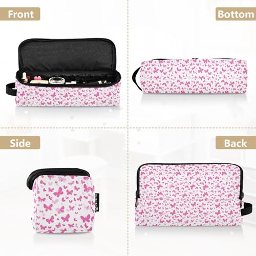 Bolsa organizadora y tapete resistente al calor para herramientas de cabello Marble, tamaño de viaje, para planchas, rizadores y accesorios de cuidado capilar miniatura 5
