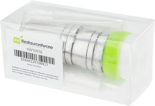 Miniatura 2 de Restaurantware Pastry Tek - Juego de puntas de tubería rusas, 17 piezas duraderas para decoración de tartas, 6 puntas de tubería, 10 bolsas de