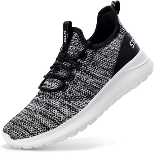Image of STQ Womens Slip On Sneakers Tennis Walking Orthopedic Shoes Breathable Athletic Gym Workout Cross Training Sneakers