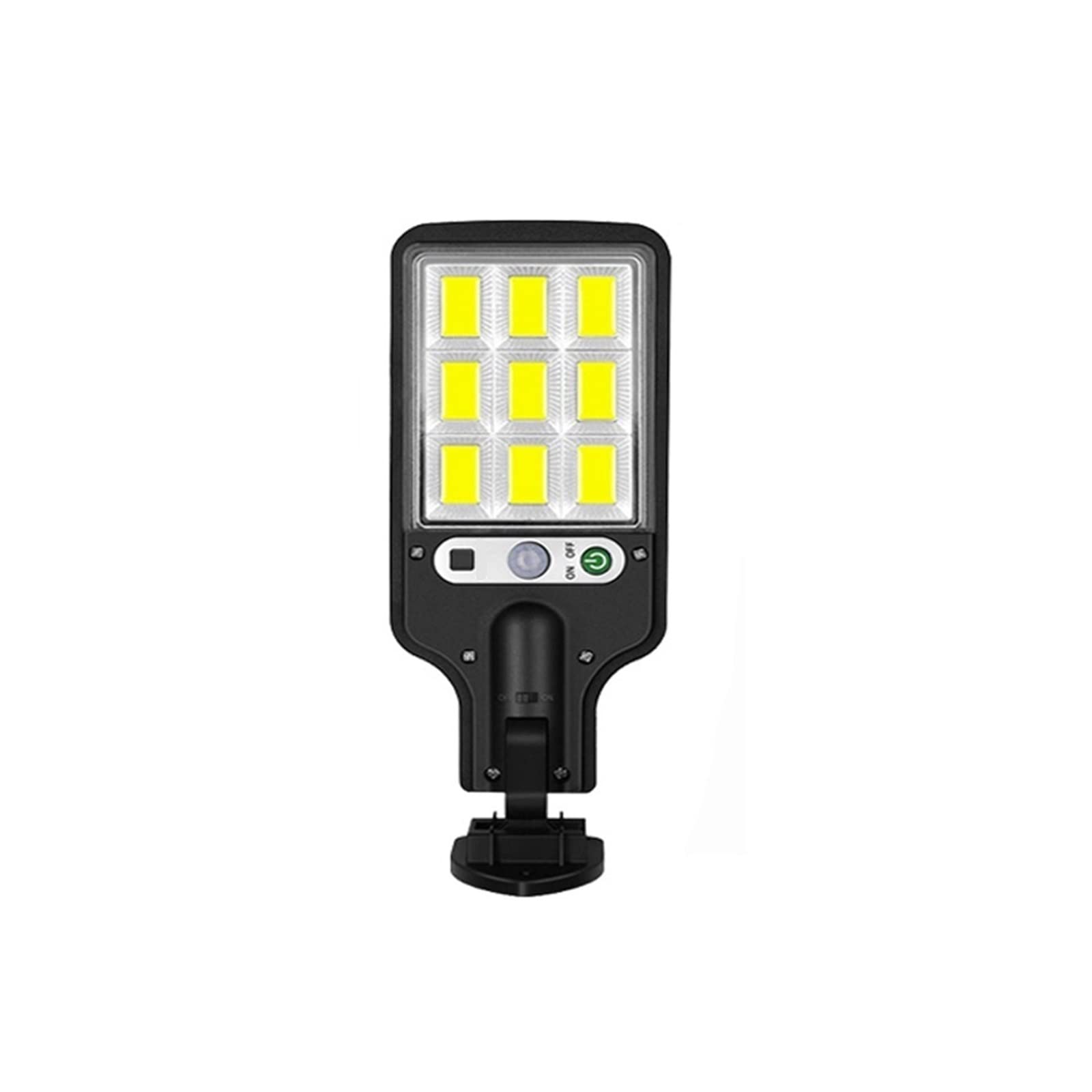 Zewnętrzne lampy solarne, solarne lampy solarne 2500 W z 3 trybami oświetlenia, wodoodporna lampa bezpieczeństwa z czujnikiem ruchu, do ogrodu, na patio, ścieżkę, podwórko. Łatwa obsługa