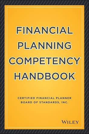 The Financial Planning Competency Handbook: + Website International Edition book cover
