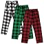 3-pack Plaid