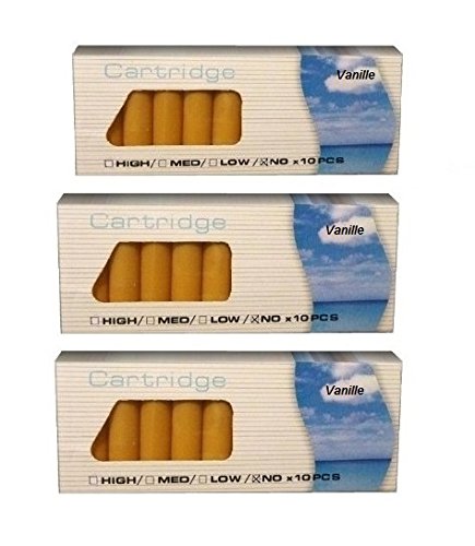 3er Pack Aromakapseln VANILLE für Ihre E-Zigarette Clever Smoke, e-Wellness, e-health, ua, ohne Nikotin