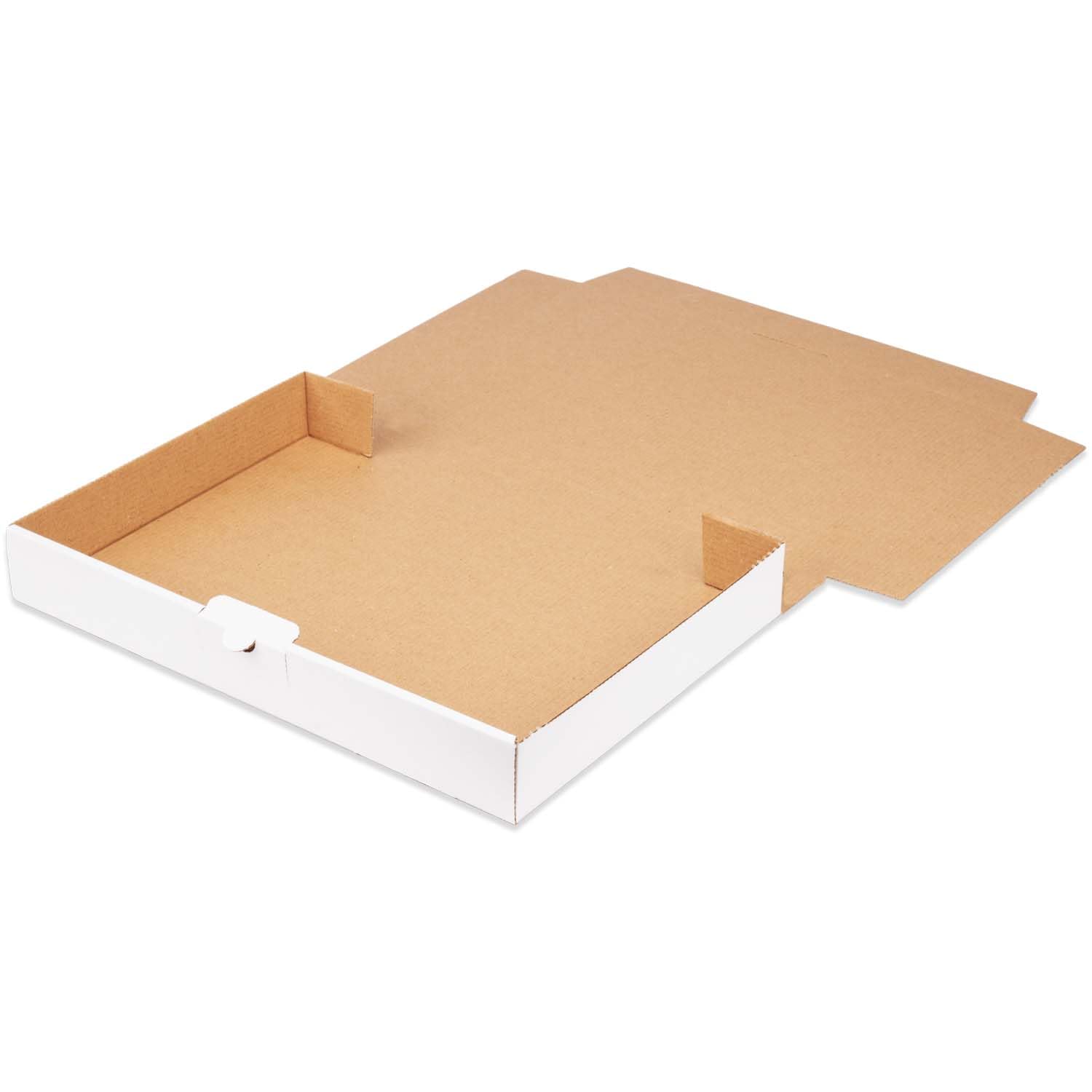 Maxibriefkartons 350 x 250 x 50 mm MB-5 weiß Maxibrief Karton Faltschachtel stabil Versandkarton für Post DHL Versand DIN A4 B4 Warensendung Büchersendung Versandschachtel (25 Stück)