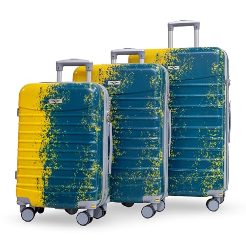 Ensemble de 3 valises CBA : ne perdez plus vos mains avec le porte-gobelet
