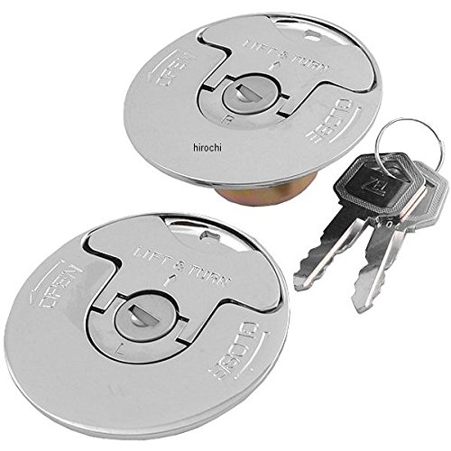 バイク部品　パーツ　DRAG セルフロック ガスキャップ フラッシュマウント DS-390079　(Lのみ)　中古品 Amazon | DRAG セルフロック ガスキャップ フラッシュマウント (左右