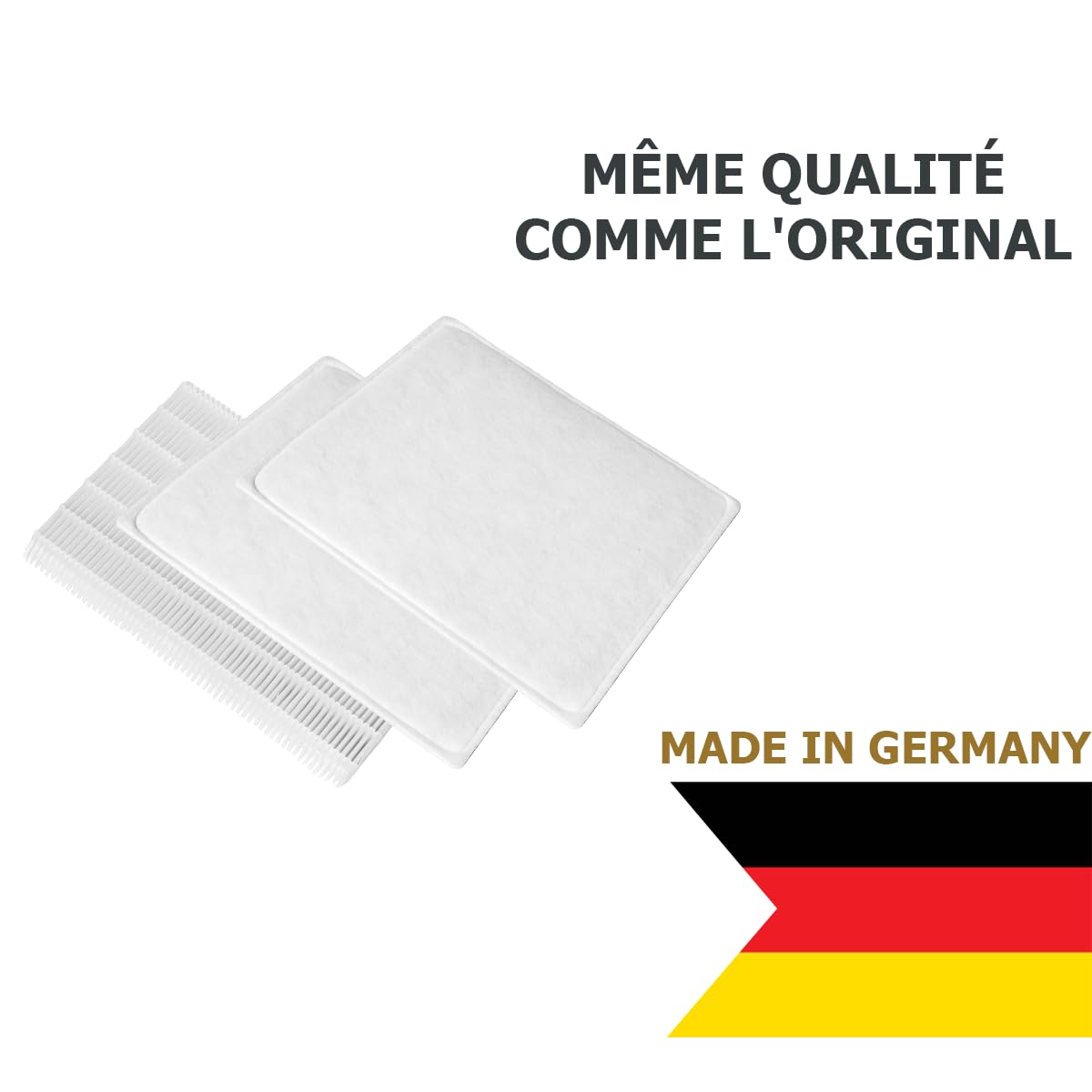 Tops Filtres compatibles Aldes Dee Fly Cube 300/370 | 1x Filtre F7 / 2x Filtre G4 Aldes