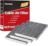 Puroma Cabin Air Filter with Activated Carbon, Replacement for CP134, CF10134, Honda & Acura,