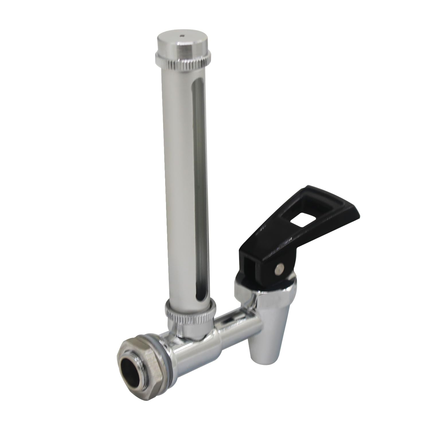 Robinet vue claire filtre à eau par gravité pour purificateur eau gravité jauge de niveau d'eau cuve robinet indicateur de niveau vanne de contrôle liquide capteur visuel (3/8 pouce 200mm)