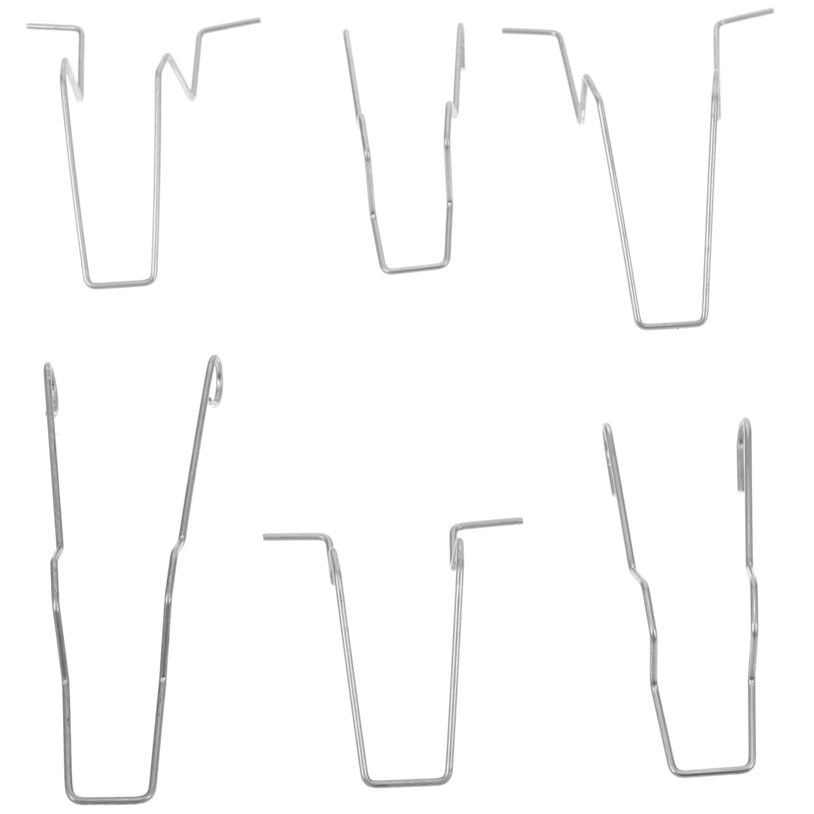 STOBAZA Headlight Fixer Kit 6pcs Universal Retainer Clips Spring Clip Car Headlight Bulb Adapters Auto Repair Accessories