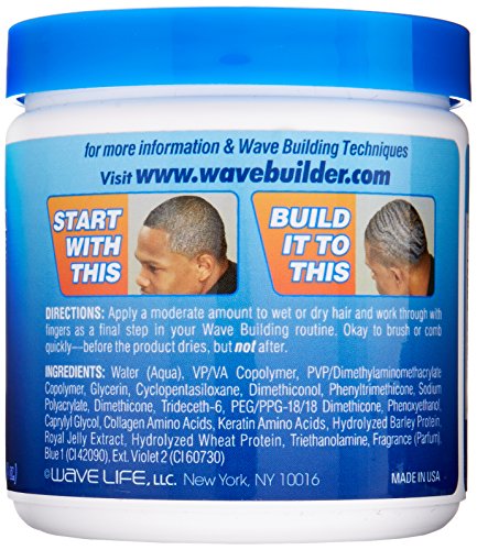 Wave Cream Wave Builder de 227 g fixe et dessine des vagues profondes sans résidus
