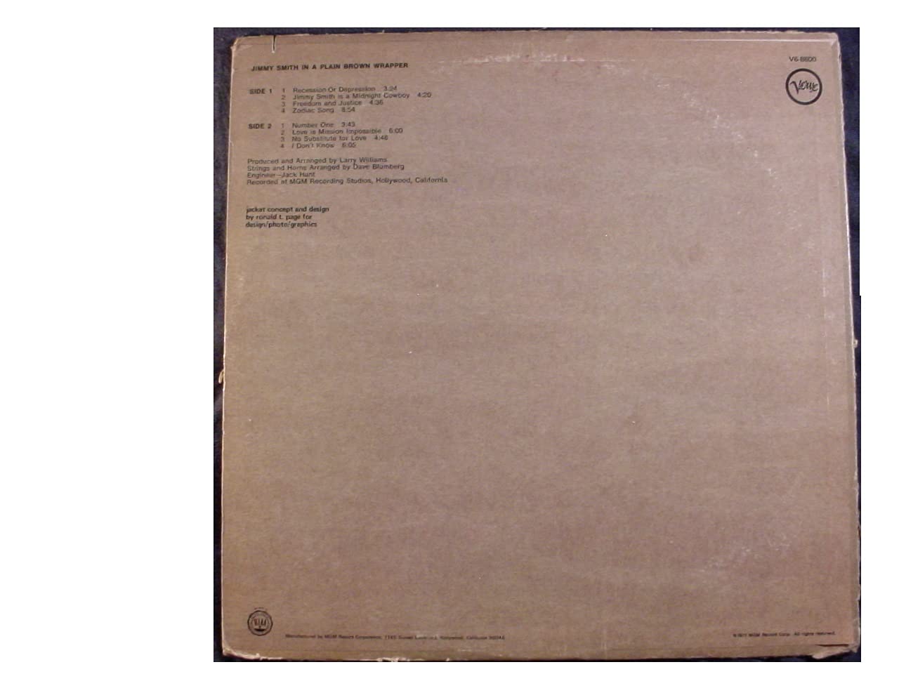 in a plain brown wrapper