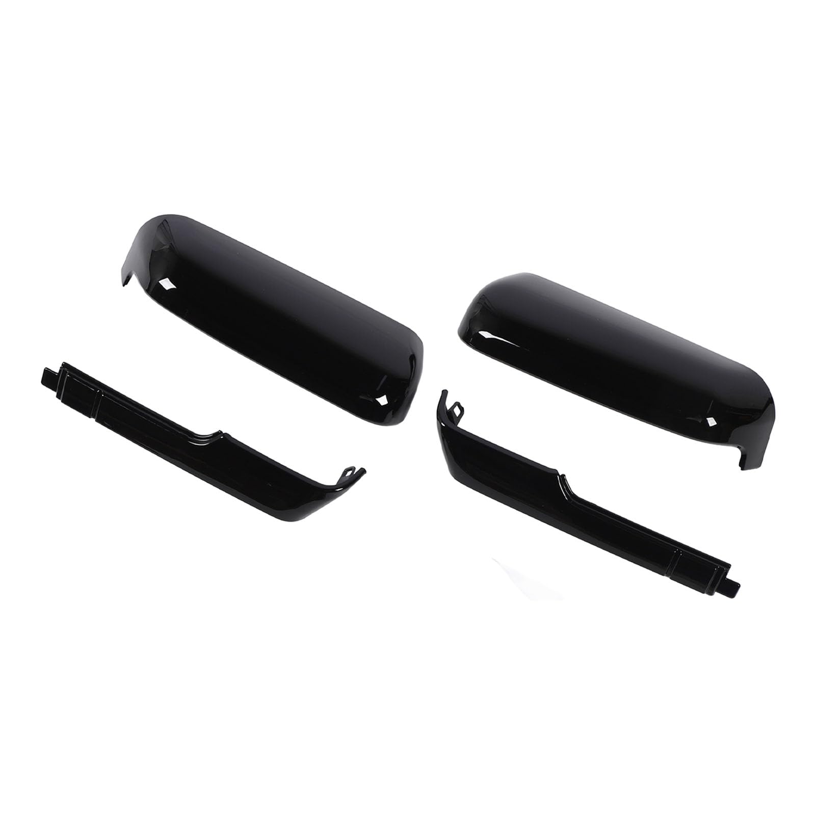 Nakładki na lusterka holownicze Gloss Black Scratch do 2500HD 3500HD 2020-2023