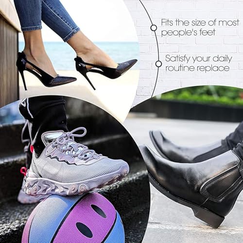 Image of Syhood 40 Pcs Metatarsal Pads for Men Women, 1 /4 Inch Thick Felt Ball of Foot Cushions, Forefoot Pain Relief Inserts, Metatarsal Foot Pads for Support and Pain Relief(Skin Color,Flat)