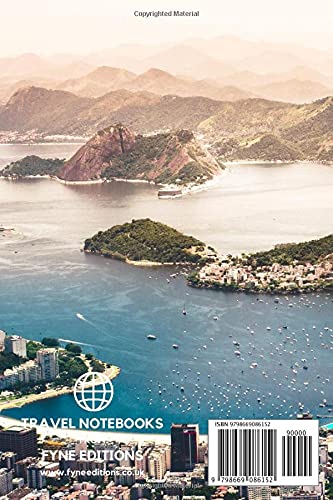 Brazil - My Travel Notebook - A Must Have, Stylish, Modern Travel Notebook: - 120 Lined Page Noteboo