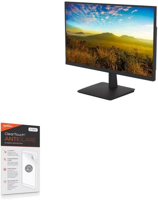 BoxWave Screen Protector Compatible with Planar PLN2700 (27 in) - ClearTouch Anti-Glare (1 Pack), Anti-Fingerprint Matte Film Skin