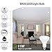 hykolity 6 Pack Flood Light Bulbs, BR30 LED Bulb for Indoor/Outdoor Downlight Recessed Can Light, Dimmable, 11W=75W, 5000K Daylight, 1000lm, E26 Base, UL Listed