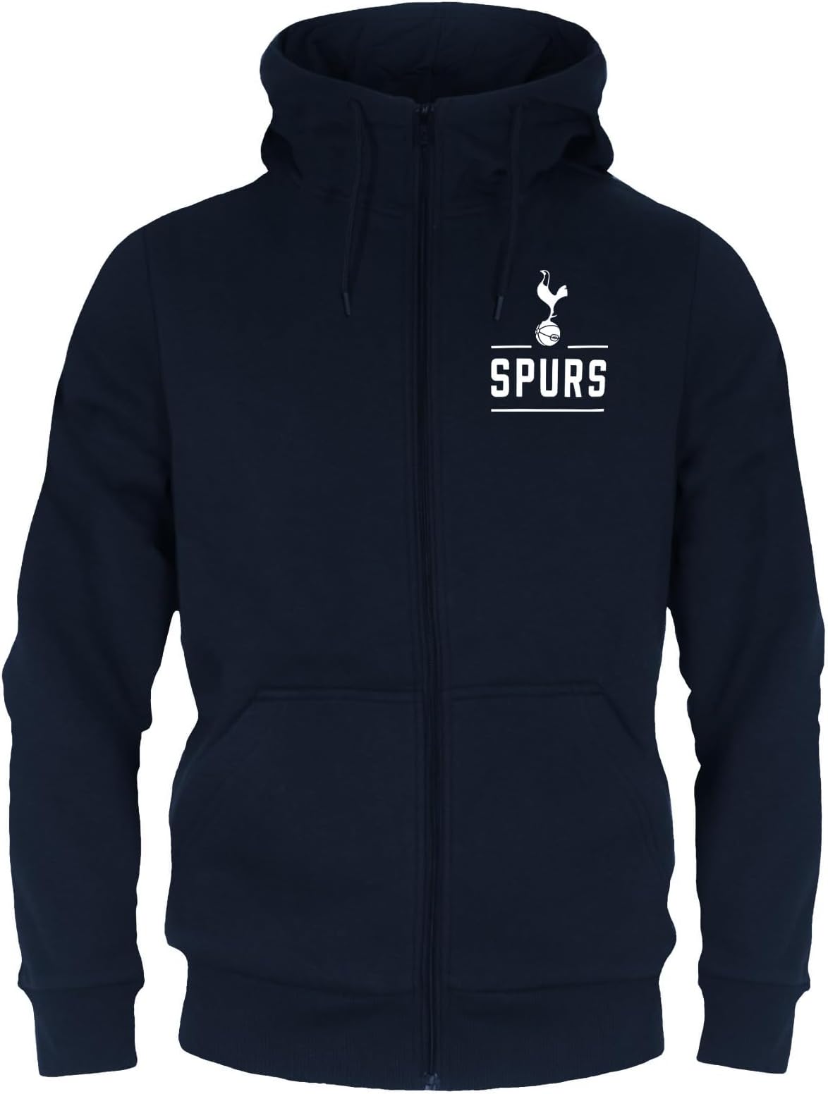 Tottenham Hotspur Mens Hoody Zip Fleece Official Football Gift