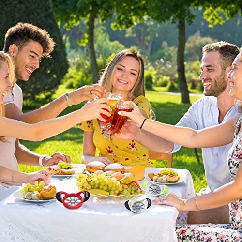 Schvubenr 3.5 Inch Apple Slicer - Professional Apple Cutter - Stainless Steel Apple Corer - Super Sharp Apple Slicer And Corer - Apple Corer Tool With 8 Sharp Blades(Black) #TOP6