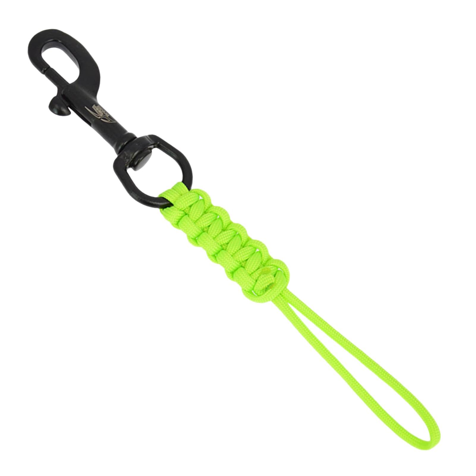 Lanyard Clip,Portable Diving Ended Bolts Snap Buckle Underwater Safety Rope - Wear-Resistant Diving Swivel Bolts Snap Hook Diving Accessories for Flashlights Reels