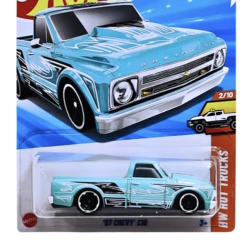 Image of hw Die-Cast 1:64 for Ages 3 and up ('67 Chevy C10 | HW Hot Trucks)