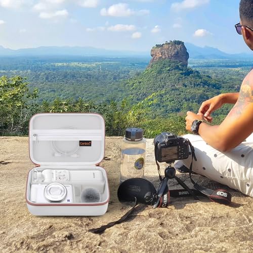 Maleta para cámara Sony ZV-1 con correa y bolsillo miniatura 7