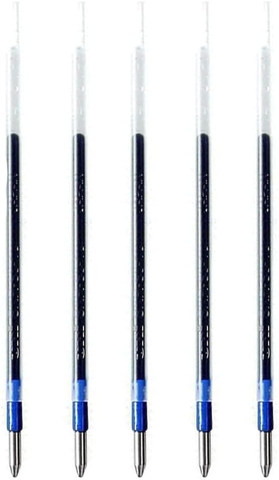 uni JETSTREAM SXR8010 Ballpoint Pen Refills for Multi Pens 1.0mm (Blue, 5 Pack