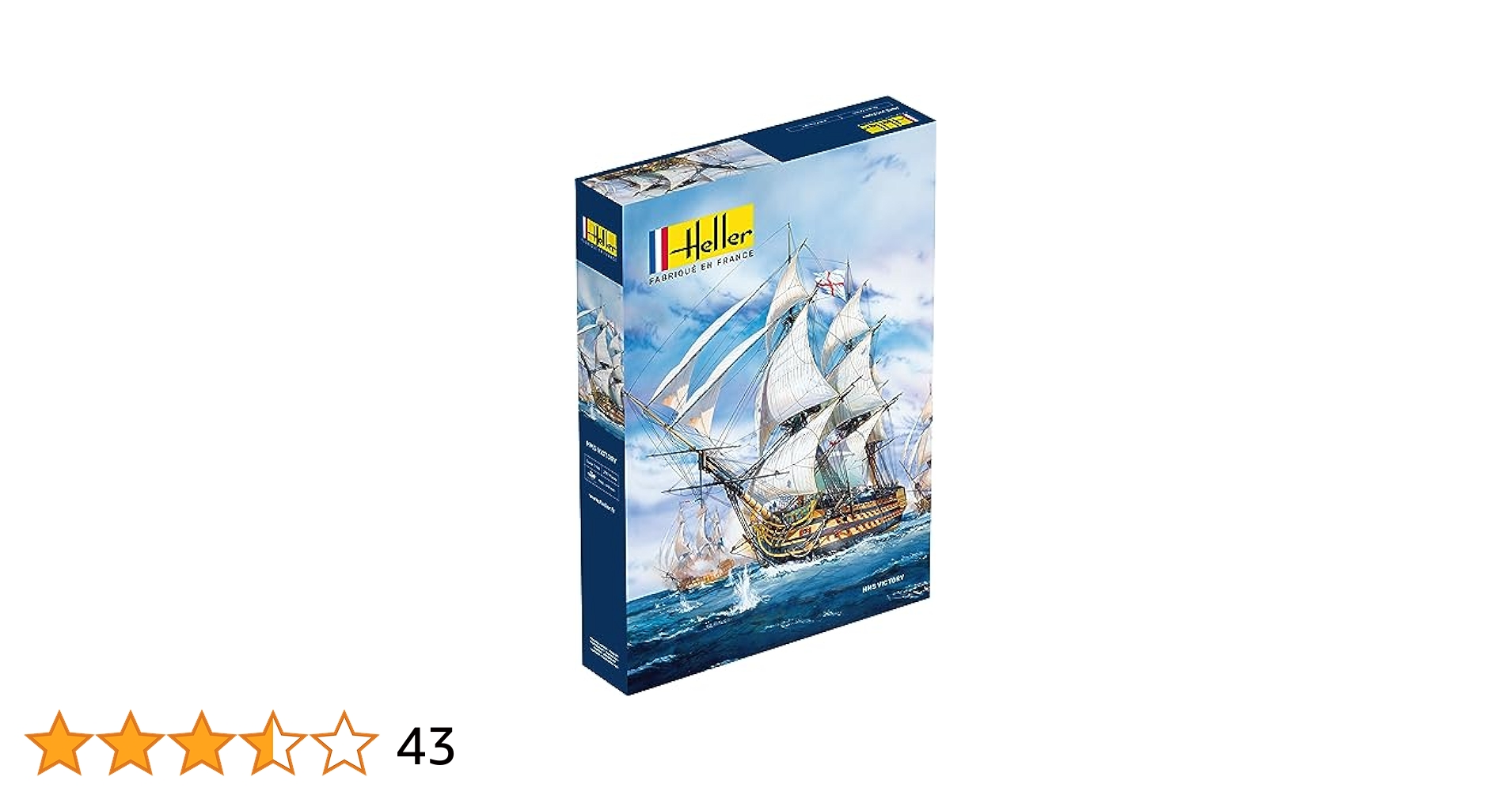 Amazon.com: Heller HMS Victory Boat Model Building Kit, for
