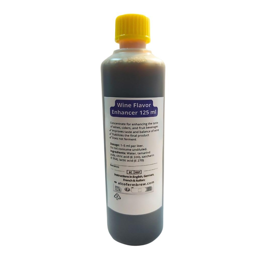 125 ML – Correcteur de goût à Base d’extraits de Fruits pour vin Maison, cidre et Hydromel – Stable après Fermentation