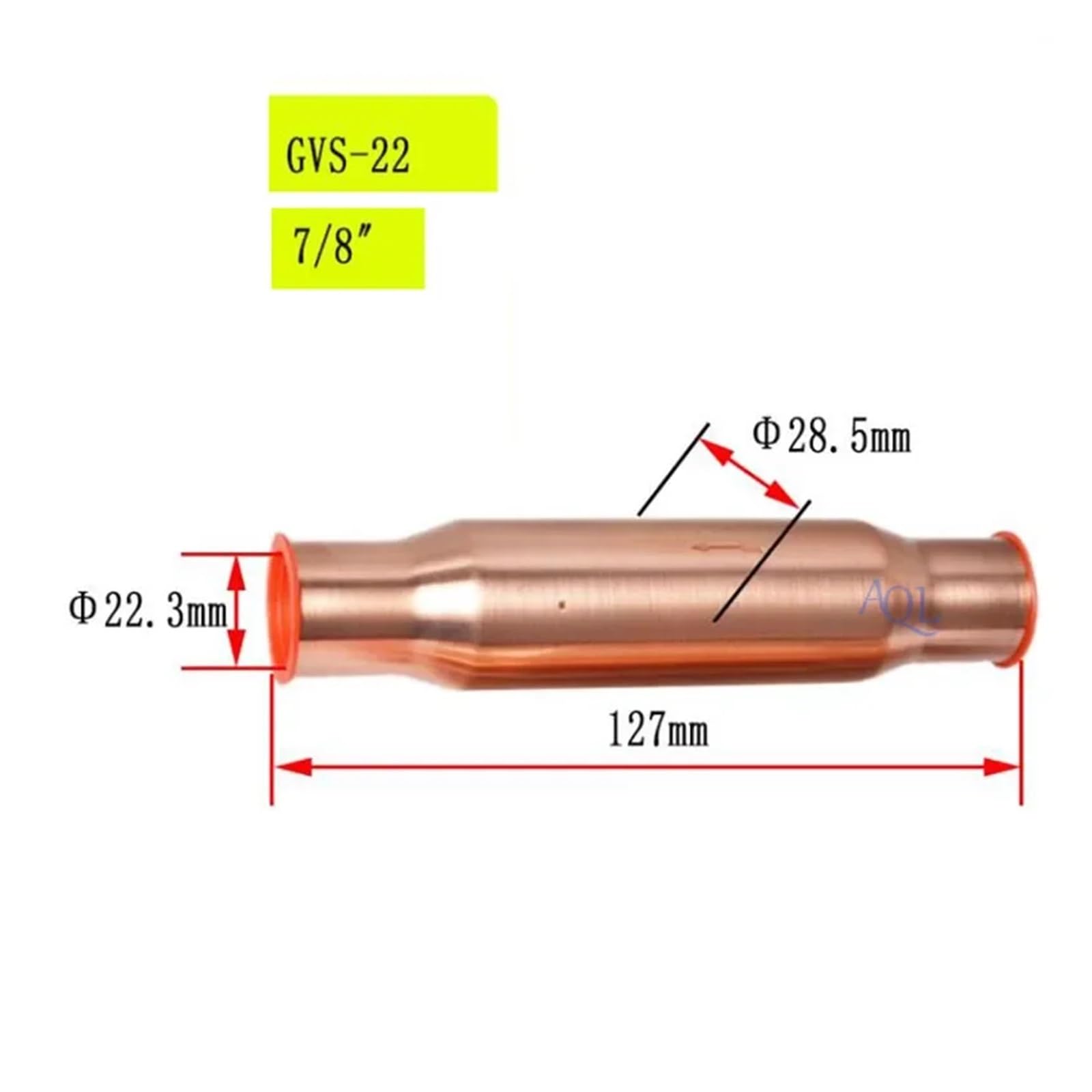 Válvula de retención for aire acondicionado, almacenamiento en frío, bomba de calor, secadora, refrigerante, sistema de refrigeración, filtración, diafragma, válvula de retención(CVS-22)