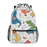 Mochila escolar multifuncional: la mochila con estampado moderno es una gran mochila para la vida cotidiana. Ligero y perfecto para la escuela, la universidad, el trabajo, escapada de fin de semana, viajes, senderismo, camping, caza, senderismo, ciclismo y otras actividades al aire libre, etc. También es un gran regalo de Acción de Gracias, Navidad, cumpleaños, San Valentín para tus mejores amigos, niños, niñas, miembros de la familia, compañeros de clase, etc.