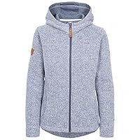 Trespass Damen Reserve Warme Microfleece Jacke mit Kapuze 260 g m , denim-blau, 3XL EU