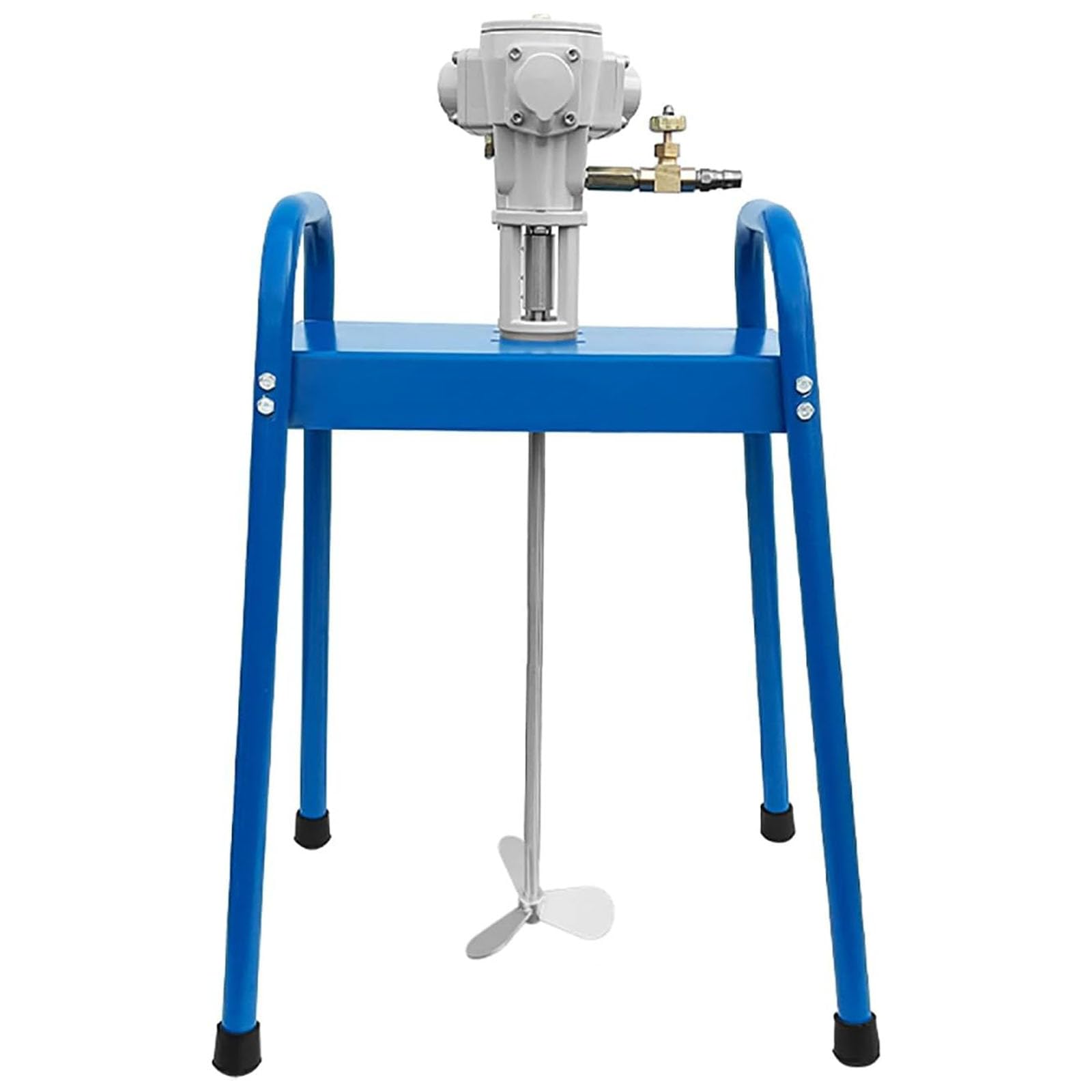 Miscelatore pneumatico per vernice da 25 galloni, lame in acciaio inox, miscelatore a piattaforma resistente per miscelazione di liquidi viscosi, ideale per uso domestico e professionale