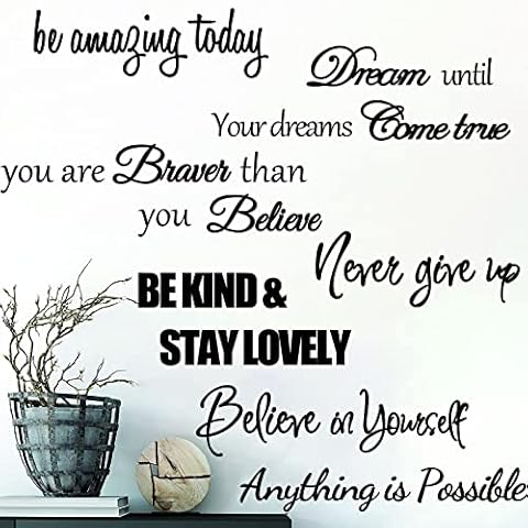 Motivational Wall Stickers for Home Decor Cover