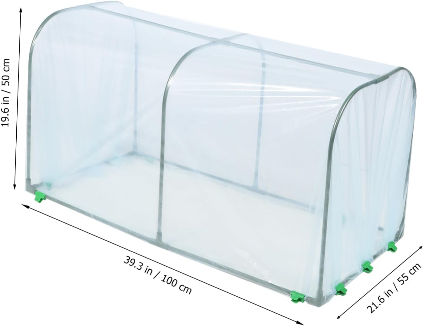 NUOBESTY Transparent Heat Preservation Plant Greenhouse Cover for Winter Gardening DIY Transparent Greenhouse Shelter with Easy Installation Snow Breathable Plant House Cover for Balcony