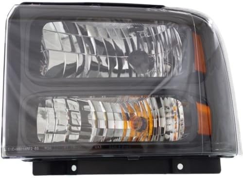 Headlight Headlamp Assembly Composite Clear Lens Driver Left Side For Ford F-250 Super Duty 2005 2006 2007 - FO2502224