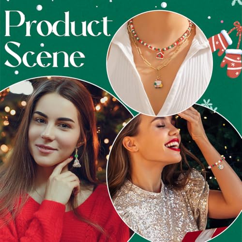 Breloques de Noël pour créer des cadeaux de bijoux faits main - 6