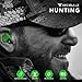 Decibullz - Custom Molded Earplugs, 31dB Highest NRR, Comfortable Hearing Protection for Shooting, Travel, Swimming, Work and Concerts (Green)