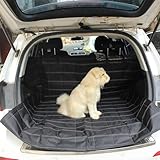 PJDDP Trunk,Dog Car Seat Cover for Dogs Hammock for Car Back Seat, Dog Car Hammock Scratchproof Car Seat Cover Rear Back Seat Cover for Dogs, Suitable for Suvs, Cars