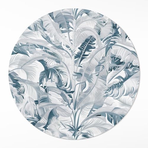 Tapis en vinyle ø70 cm résistant aux rayures de sol et imperméable - 2