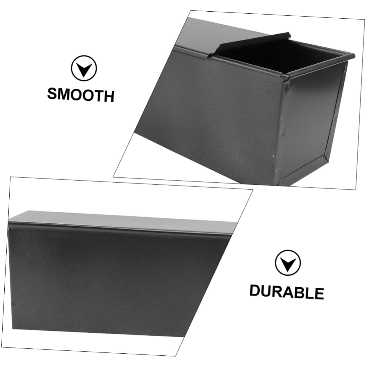 Alipis caja de tostadas molde brownie molde pizza baking tray molde bizcocho molde galletas planchas de asar sartén grill antiadherente postre pastel de carne Rosquilla planchar