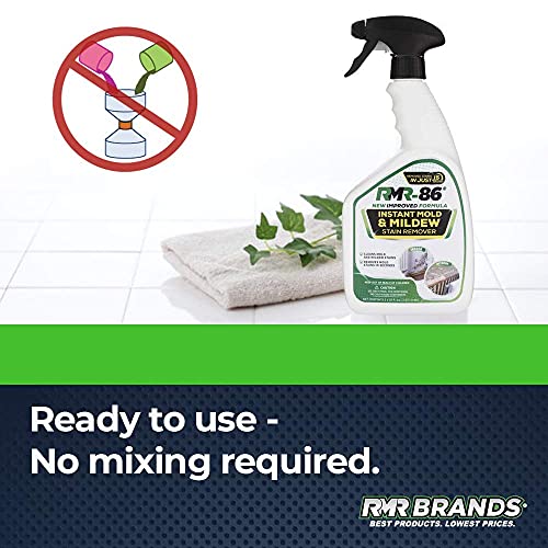 image for RMR Brands RMR-86 Instant Mold and Mildew Stain Remover Spray - Scrub 